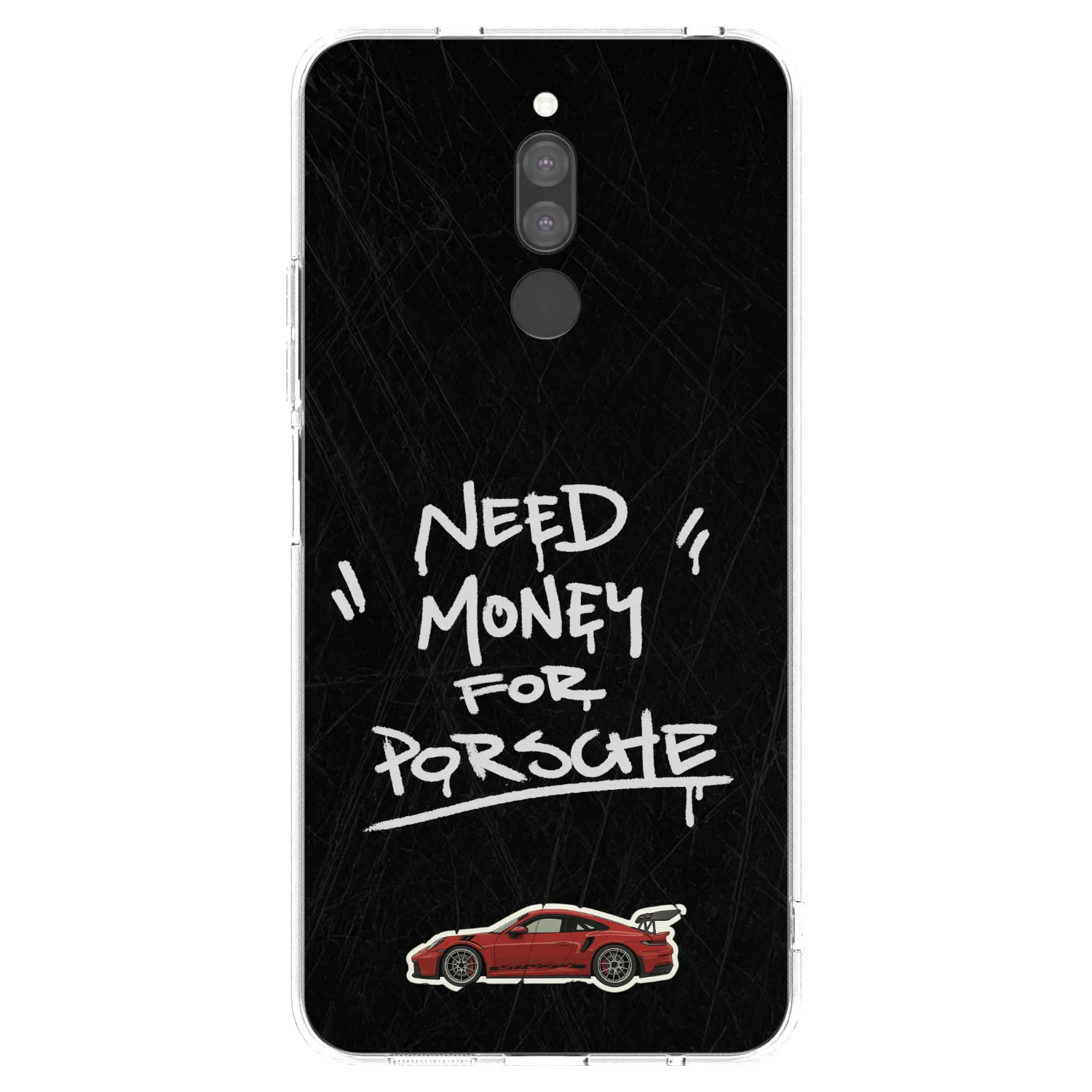 Picasee silikónový prehľadný obal pre Xiaomi Redmi 8 - Dark Racer