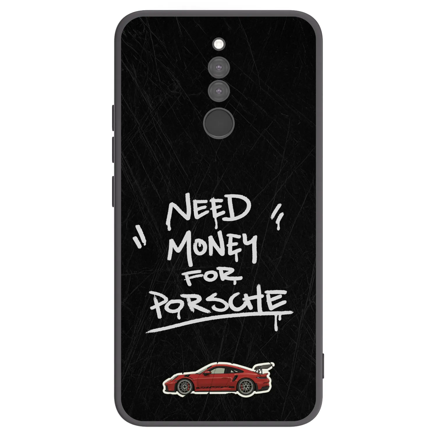 Picasee silikónový čierny obal pre Xiaomi Redmi 8 - Dark Racer