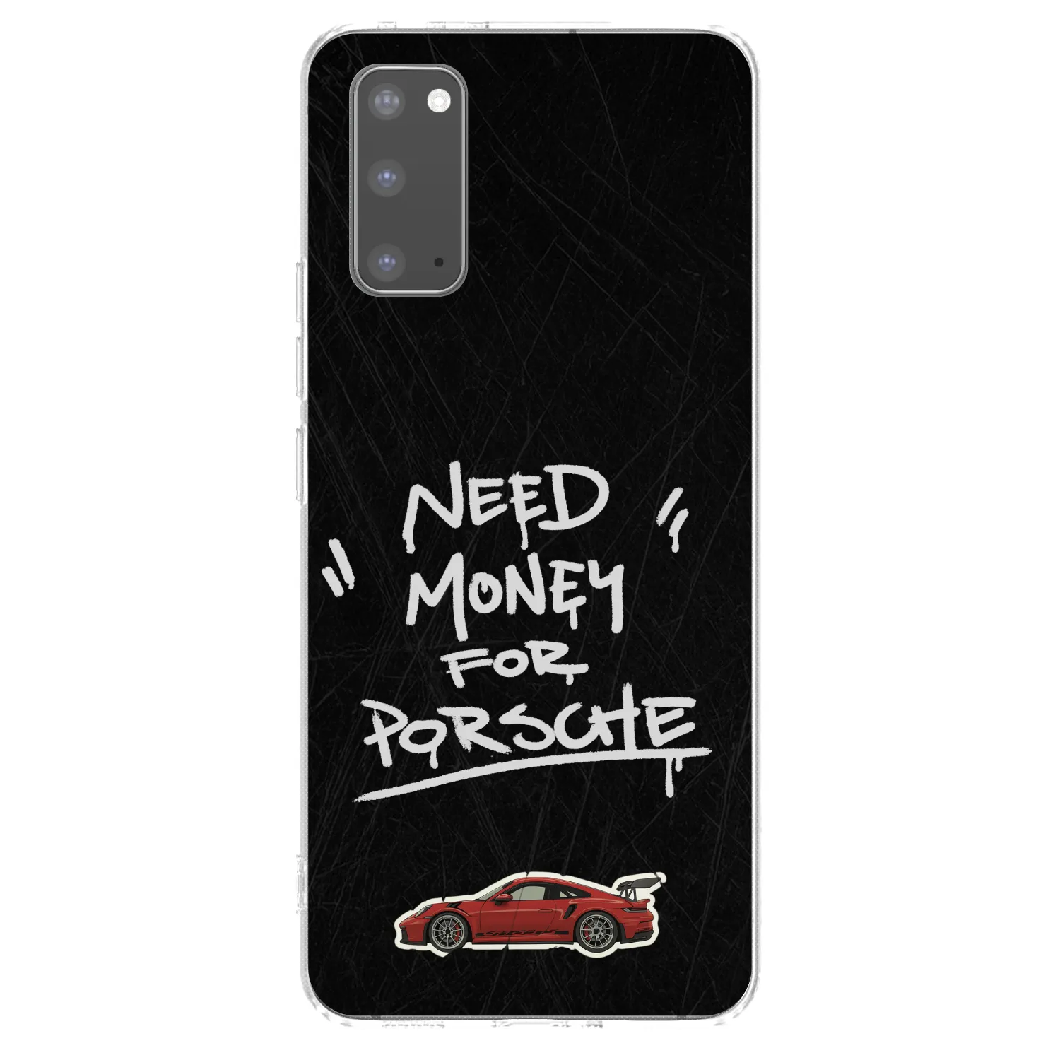 Picasee silikónový prehľadný obal pre Samsung Galaxy S20 G980F - Dark Racer