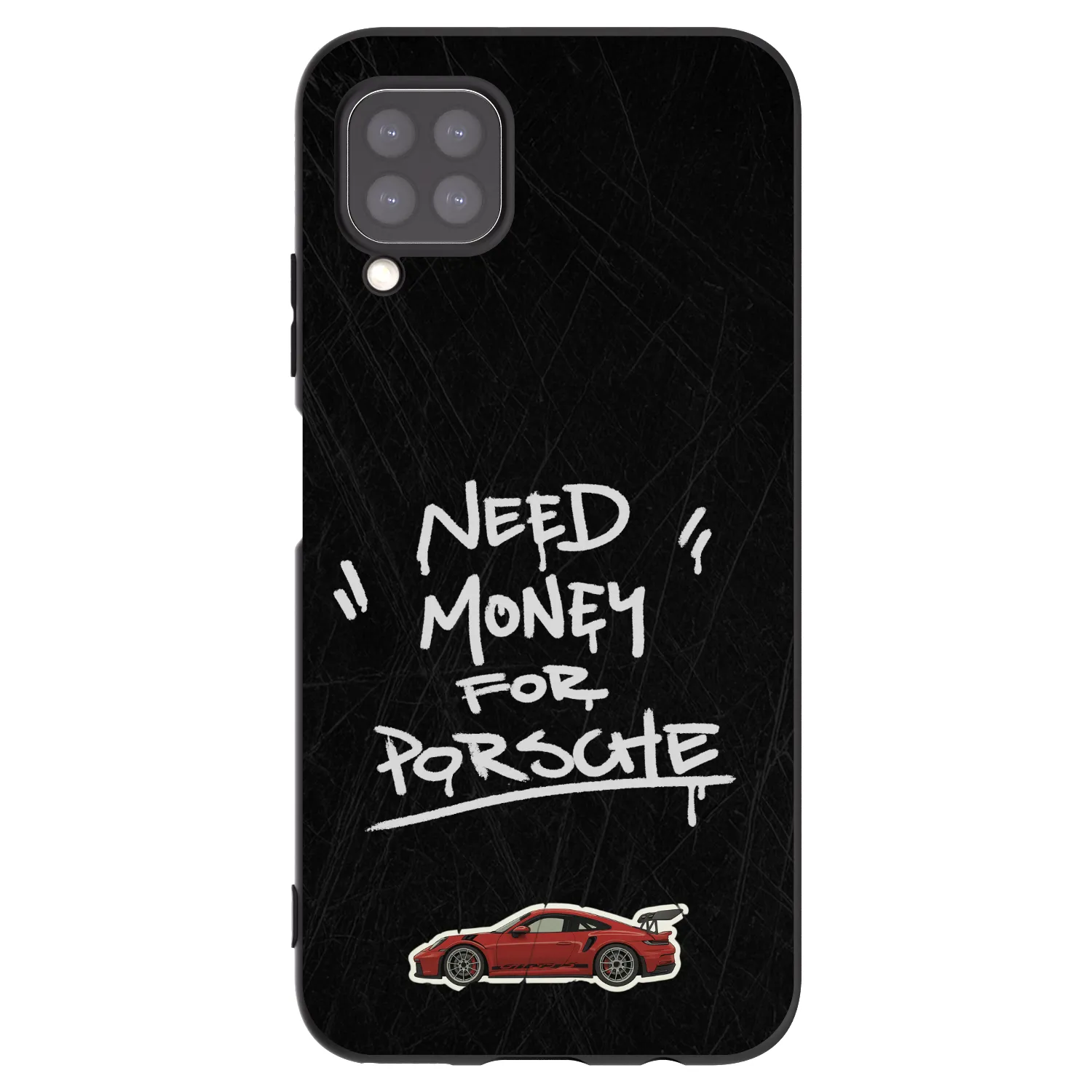 Picasee silikónový čierny obal pre Huawei P40 Lite - Dark Racer