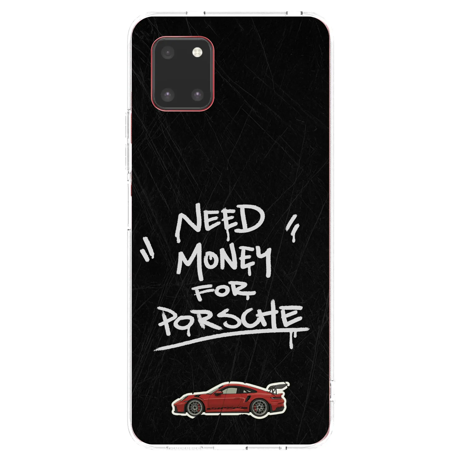 Picasee silikónový prehľadný obal pre Samsung Galaxy Note 10 Lite N770F - Dark Racer