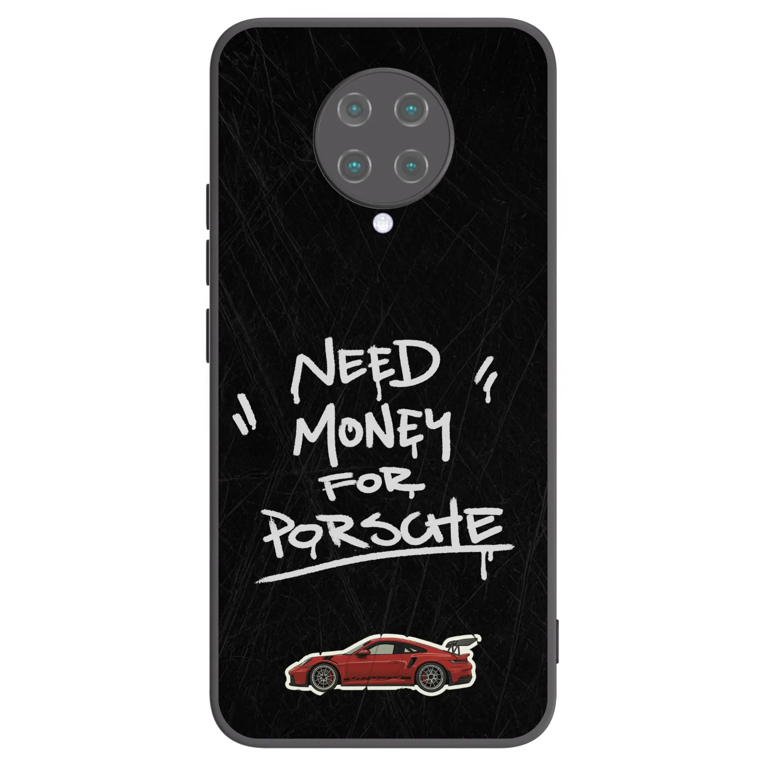 Picasee silikónový čierny obal pre Xiaomi Poco F2 Pro - Dark Racer