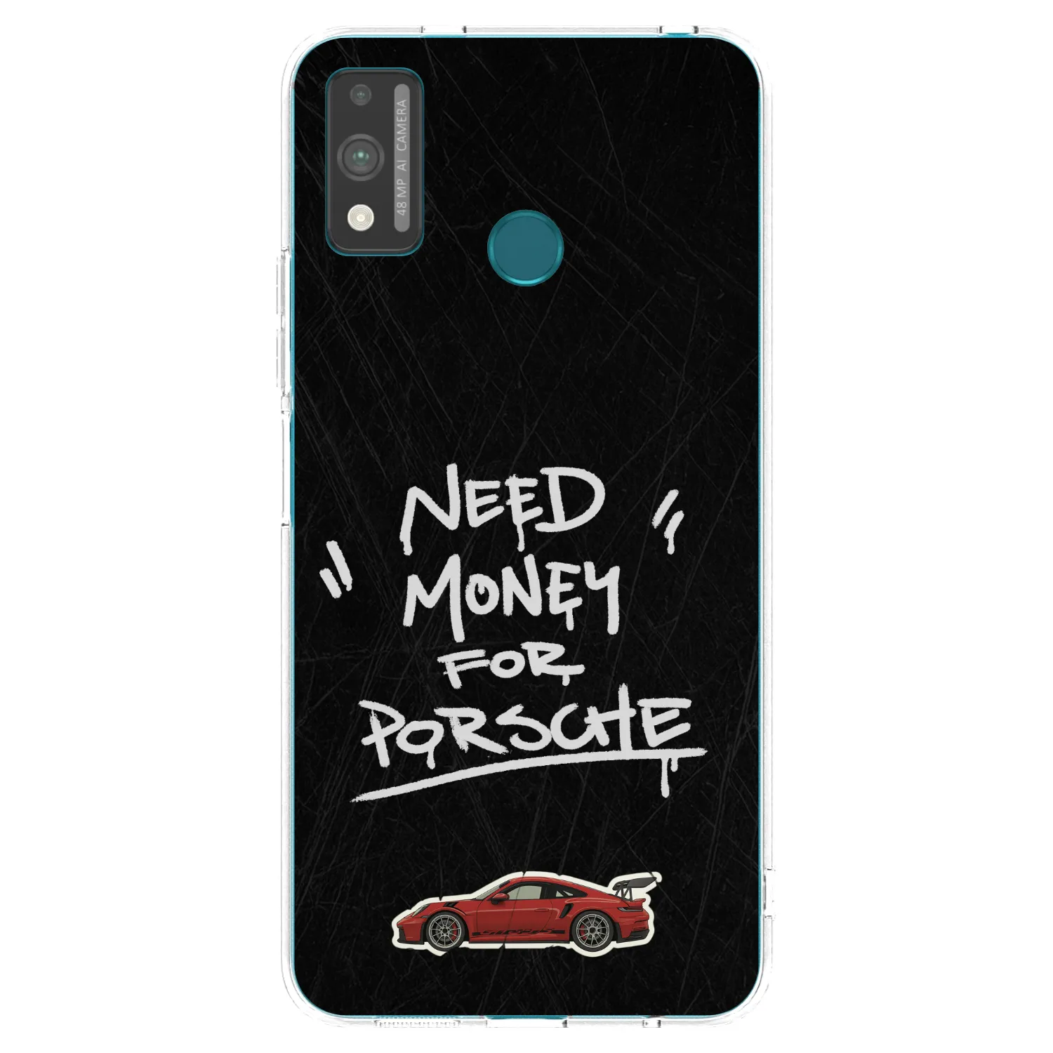 Picasee silikónový prehľadný obal pre Honor 9X Lite - Dark Racer