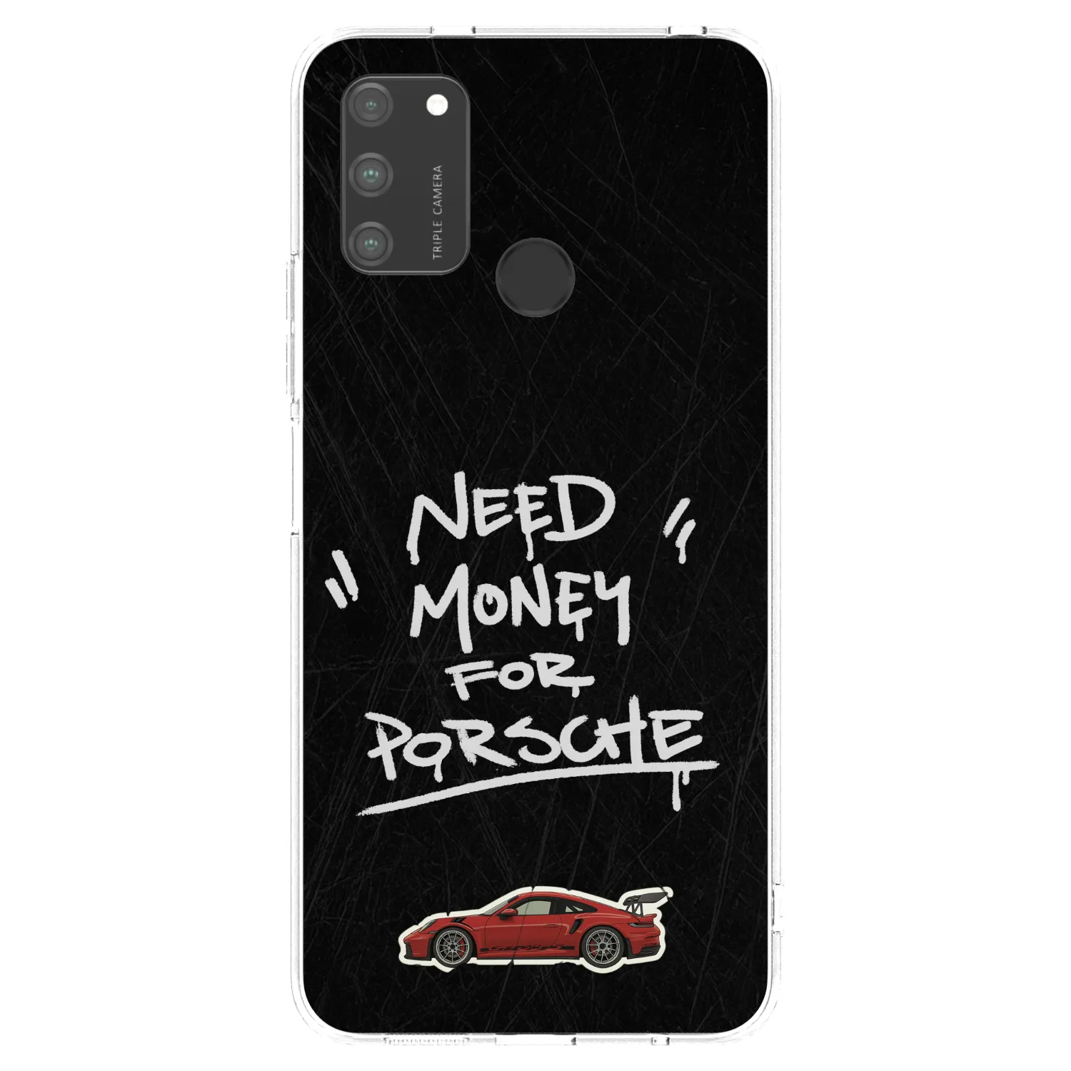 Picasee silikónový prehľadný obal pre Honor 9A - Dark Racer