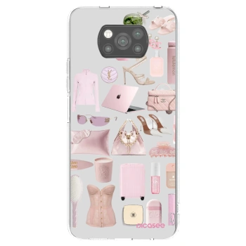 Picasee silikónový čierny obal pre Xiaomi Poco X3 - Glam Babe