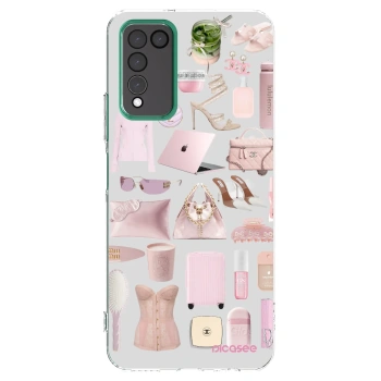Picasee silikónový prehľadný obal pre Honor 10X Lite - Glam Babe