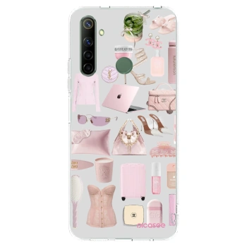Picasee silikónový prehľadný obal pre Realme 6i - Glam Babe