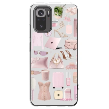 Picasee silikónový prehľadný obal pre Xiaomi Redmi Note 10 - Glam Babe