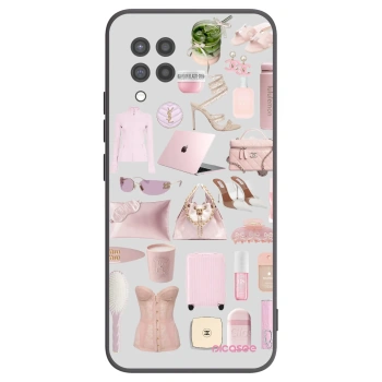 Picasee silikónový čierny obal pre Samsung Galaxy A42 A426B - Glam Babe