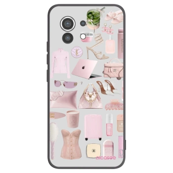 Picasee silikónový čierny obal pre Xiaomi Mi 11 - Glam Babe
