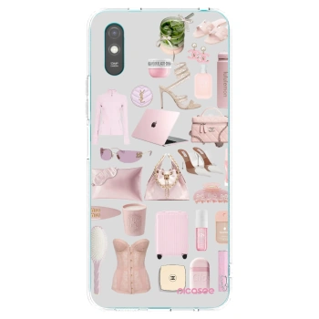 Picasee silikónový prehľadný obal pre Xiaomi Redmi 9AT - Glam Babe