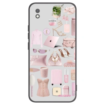Picasee silikónový čierny obal pre Xiaomi Redmi 9AT - Glam Babe