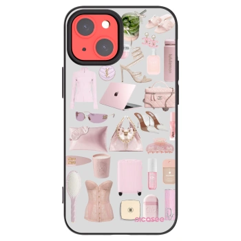 Picasee silikónový čierny obal pre Apple iPhone 13 mini - Glam Babe