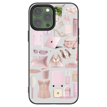 Picasee silikónový čierny obal pre Apple iPhone 13 Pro Max - Glam Babe