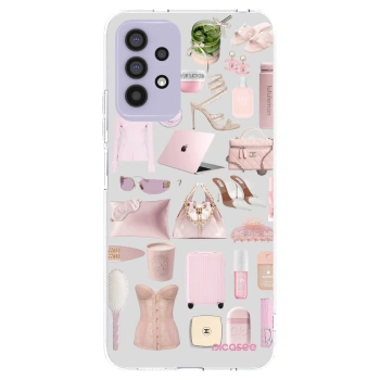 Picasee silikónový prehľadný obal pre Samsung Galaxy A32 4G SM-A325F - Glam Babe