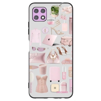 Picasee silikónový čierny obal pre Samsung Galaxy A22 A226B 5G - Glam Babe