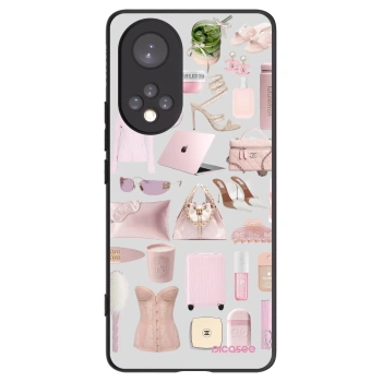 Picasee silikónový čierny obal pre Honor 50 5G - Glam Babe