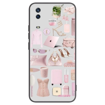 Picasee silikónový čierny obal pre Vivo Y11s - Glam Babe