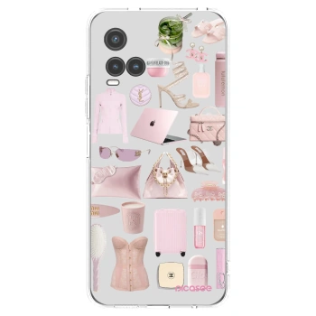 Picasee silikónový prehľadný obal pre Vivo Y33s - Glam Babe