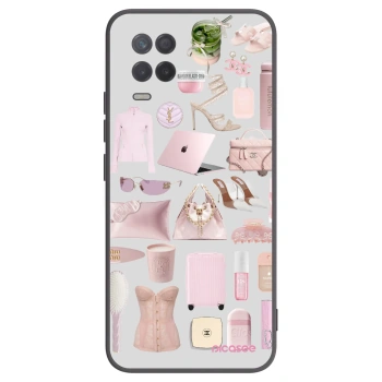 Picasee silikónový čierny obal pre Realme 8 5G - Glam Babe