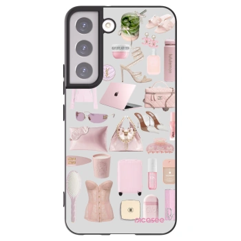 Picasee silikónový čierny obal pre Samsung Galaxy S22 5G - Glam Babe