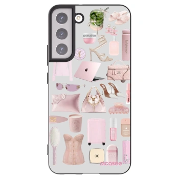 Picasee silikónový čierny obal pre Samsung Galaxy S22+ 5G - Glam Babe