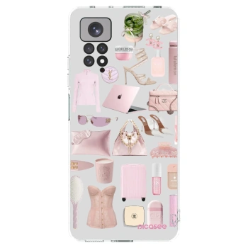 Picasee silikónový prehľadný obal pre Xiaomi Redmi Note 11 - Glam Babe