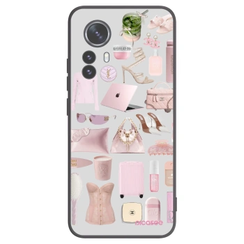 Picasee silikónový čierny obal pre Xiaomi 12 Pro - Glam Babe