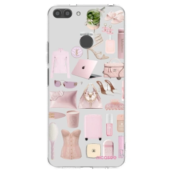 Picasee silikónový prehľadný obal pre Huawei P Smart - Glam Babe