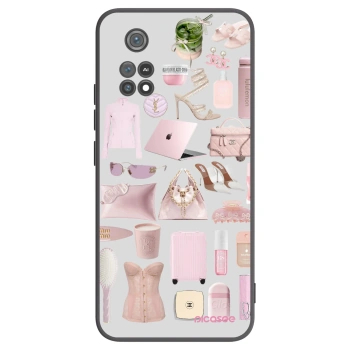 Picasee silikónový čierny obal pre Xiaomi Poco M4 Pro - Glam Babe