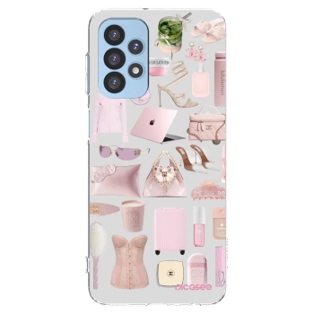 Picasee silikónový prehľadný obal pre Samsung Galaxy A23 A235F 4G - Glam Babe