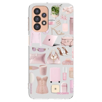 Picasee silikónový prehľadný obal pre Samsung Galaxy A23 A236B 5G - Glam Babe