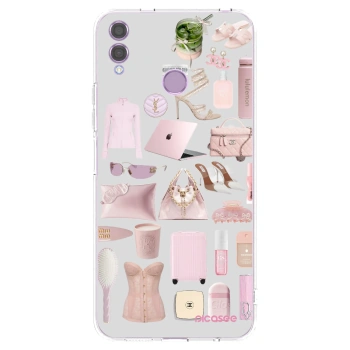 Picasee silikónový prehľadný obal pre Honor 8X - Glam Babe