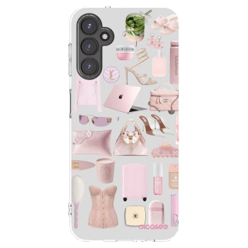 Picasee silikónový prehľadný obal pre Samsung Galaxy A14 5G A146P - Glam Babe