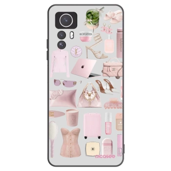 Picasee silikónový čierny obal pre Xiaomi Redmi Note 12S - Glam Babe
