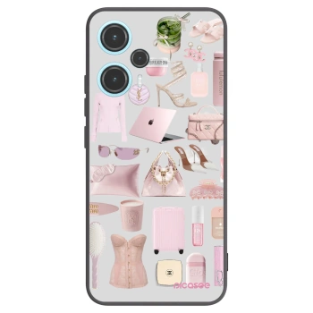 Picasee silikónový čierny obal pre Xiaomi Poco F5 - Glam Babe
