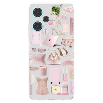 Picasee silikónový prehľadný obal pre Xiaomi Poco F5 - Glam Babe