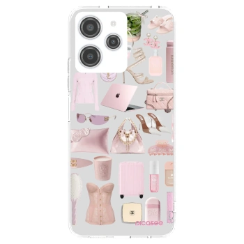 Picasee silikónový prehľadný obal pre Xiaomi Redmi 12 4G - Glam Babe