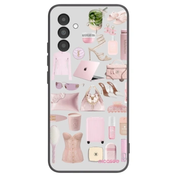 Picasee silikónový čierny obal pre Samsung Galaxy A04s A047F - Glam Babe