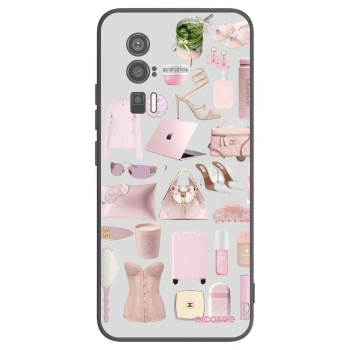 Picasee silikónový čierny obal pre Xiaomi Poco F5 Pro 5G - Glam Babe