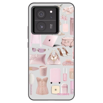 Picasee silikónový čierny obal pre Xiaomi 13T - Glam Babe