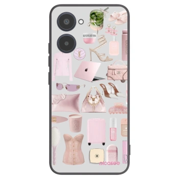 Picasee silikónový čierny obal pre Realme 10 4G - Glam Babe