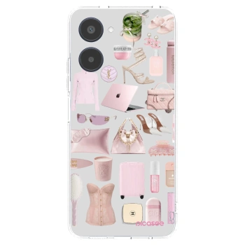 Picasee silikónový prehľadný obal pre Realme 10 4G - Glam Babe