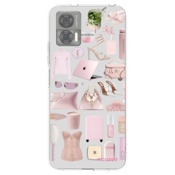 Picasee silikónový prehľadný obal pre Motorola Edge 30 Neo - Glam Babe
