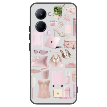 Picasee silikónový čierny obal pre Realme C33 (2023) - Glam Babe