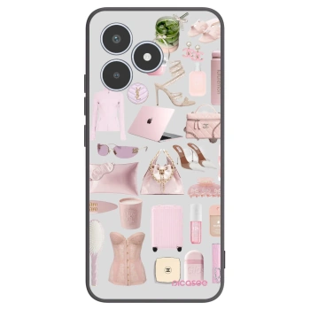 Picasee silikónový čierny obal pre Realme C53 - Glam Babe