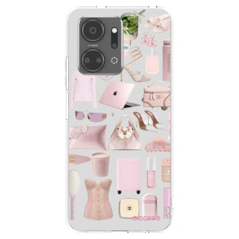 Picasee silikónový prehľadný obal pre Honor X7a - Glam Babe