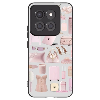 Picasee silikónový čierny obal pre Xiaomi 14 Pro - Glam Babe