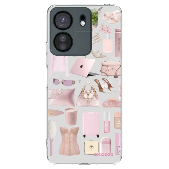 Picasee silikónový prehľadný obal pre Xiaomi Redmi 13C 4G - Glam Babe