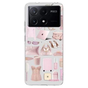 Picasee silikónový prehľadný obal pre Xiaomi Poco X6 Pro - Glam Babe